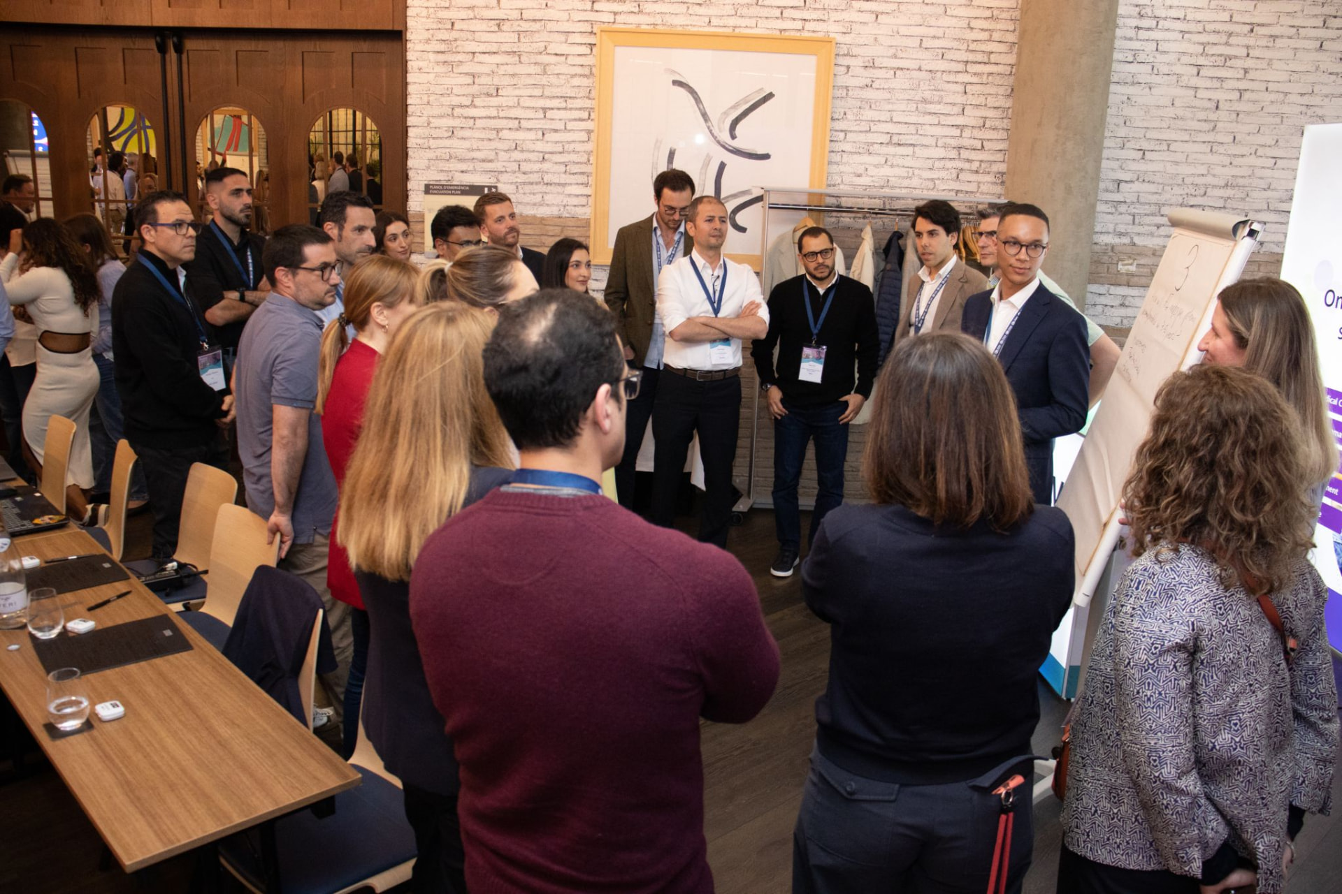 Roundtable on how AI is reshaping pharma commercial models — Pharma Meets AI, Barcelona.